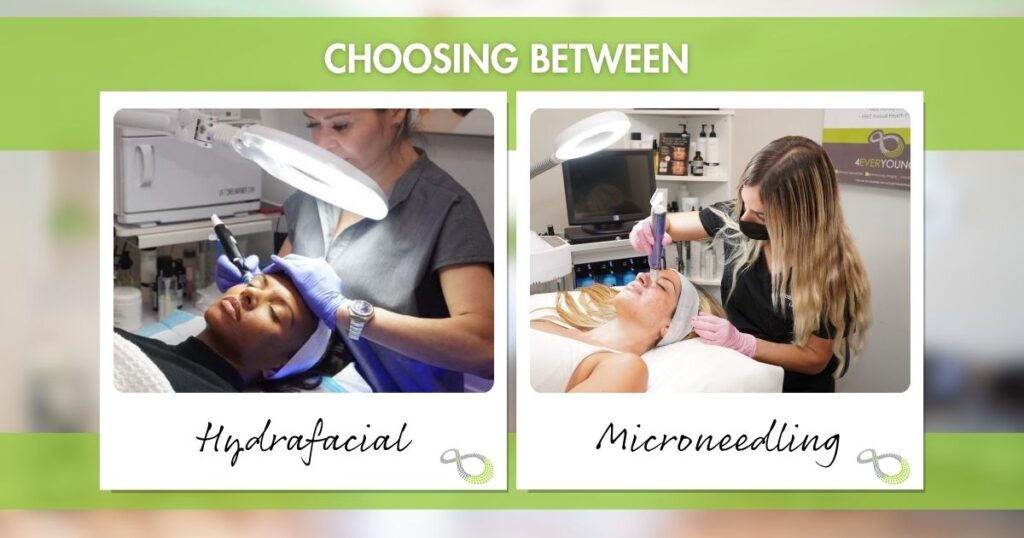 Hydrafacial vs. Microneedling: Which One’s Right for You?