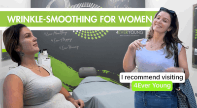 Wrinkle smoothing dermal filler for women