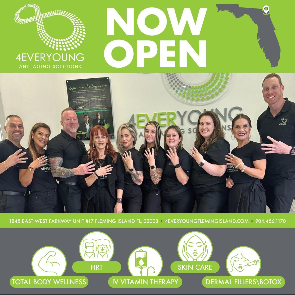  4Ever Young Opens in Fleming Island, Florida. 