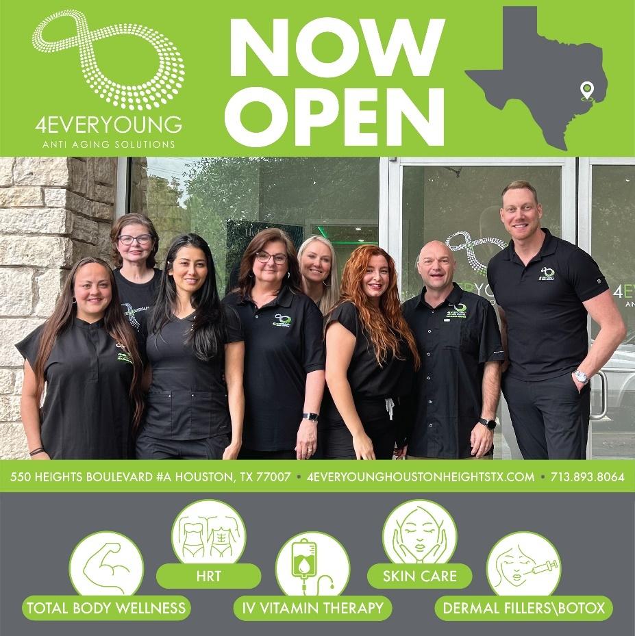 4Ever Young Expands Presence to Houston Heights, Texas