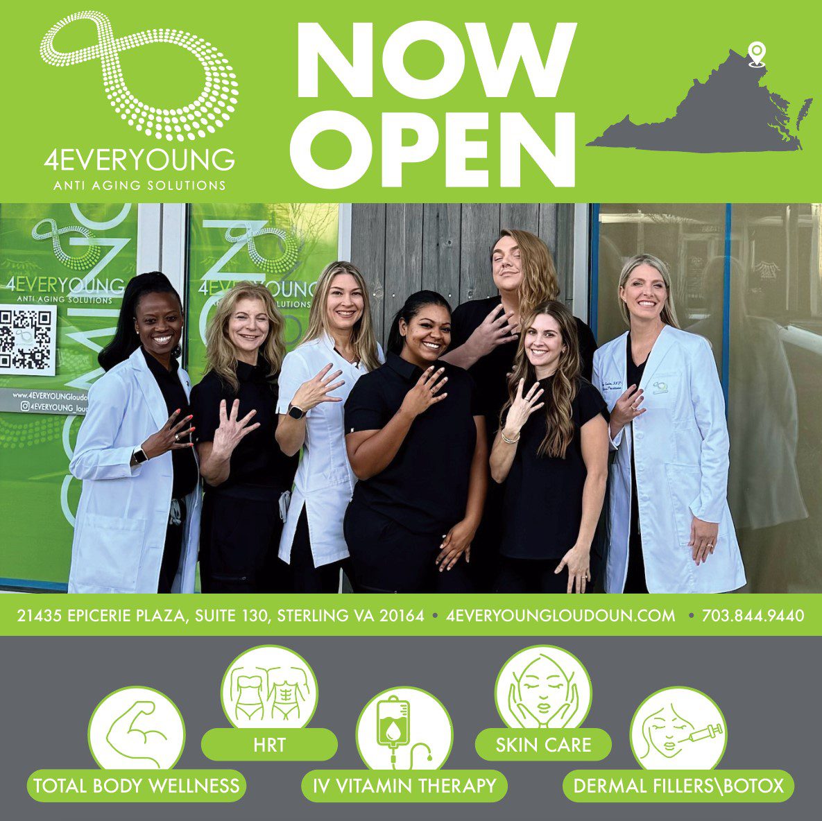 A Vibrant Oasis of Wellness: 4Ever Young’s Grand Opening in Loudoun, Virginia